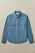 Overshirt - Road to Nowhere Clothing - Noah Overshirt in Japanese Patchwork - Archery Close
