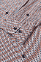 Shirts & Tops - Stone Rose - NOVA - Medium Orange Micro Weave Shirt - Archery Close