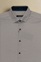 Shirts & Tops - Stone Rose - NOVA - Medium Orange Micro Weave Shirt - Archery Close