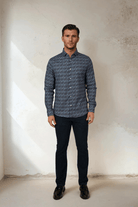 Shirts & Tops - Stone Rose - NOVA - Snowbrush Printed Shirt - Archery Close