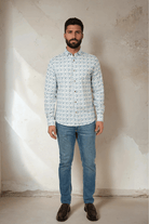 Shirts & Tops - Stone Rose - NOVA - Snowbrush Printed Shirt - Archery Close