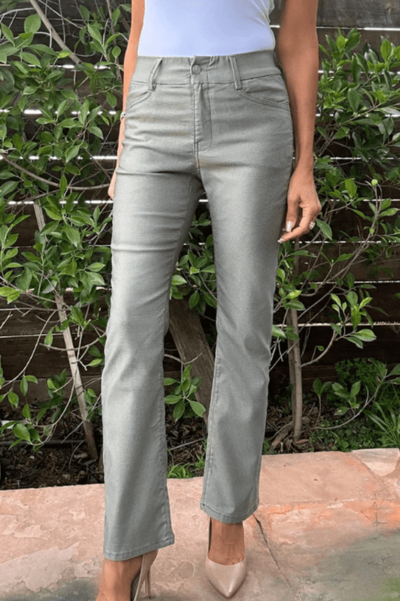 Pants - Bevy Flog - Novel Pant in Sage - Archery Close