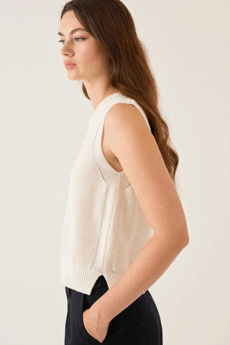 Shirts & Tops - DemyLee - Olympia Top in Off White - Archery Close