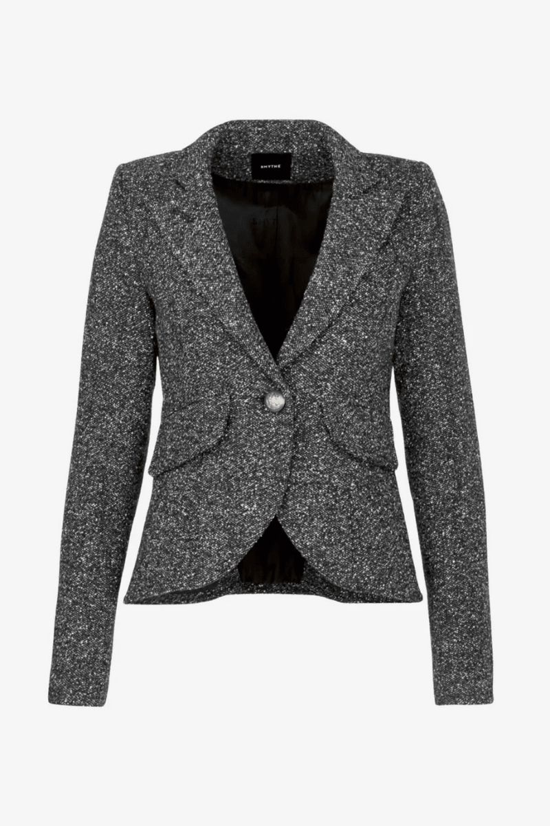 Blazer - Smythe - One Button Blazer With Rectangle Elbow Patch - Archery Close