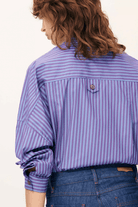 Shirts & Tops - Sessun - Orregia Blouse in Majesty Blue - Archery Close