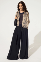 Shirts & Tops - Cotelac - Oversized Blouse in Pink House Print - Archery Close