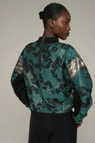 Shirts & Tops - Cotelac - Oversized high-neck long-sleeve blouse - Archery Close
