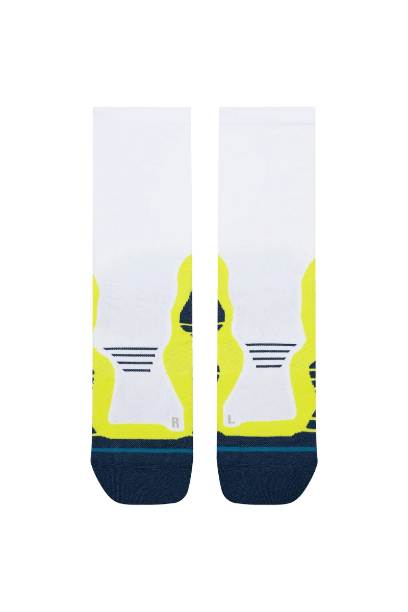 Socks - Stance - Pace Light Crew in Volt - Archery Close