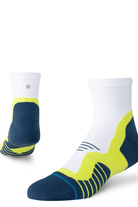 Socks - Stance - Pace Light Quarter in Volt - Archery Close