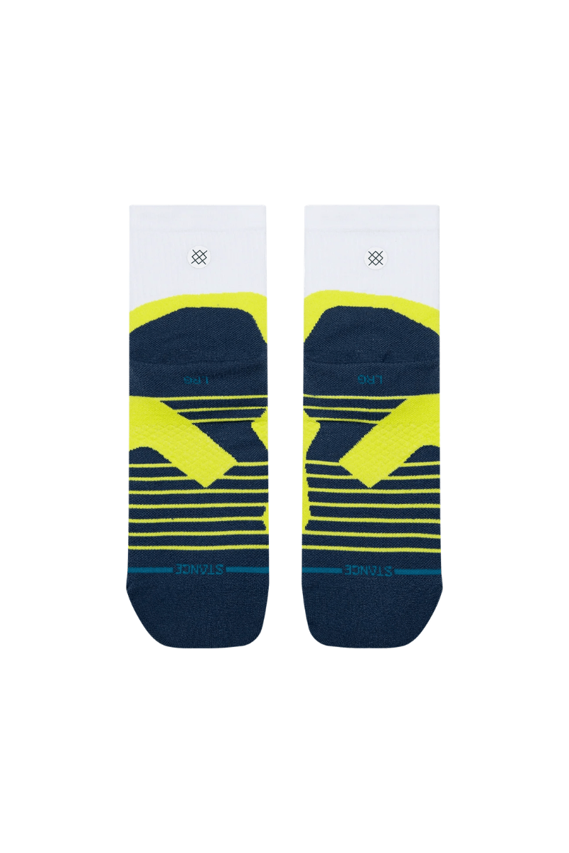 Socks - Stance - Pace Light Quarter in Volt - Archery Close