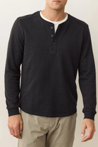 T-Shirt - Marine Layer - Pacifica Stretch Henley - Archery Close