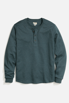 T-Shirt - Marine Layer - Pacifica Stretch Henley - Archery Close