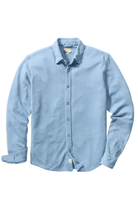 Shirts & Tops - Marine Layer - Pacifica Stretch Shirt - Indigo - Archery Close