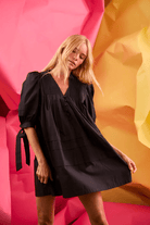 Dresses - Hunter Bell - Paige Dress in Black - Archery Close