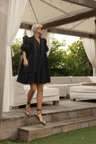 Dresses - Hunter Bell - Paige Dress in Black - Archery Close