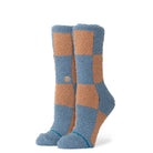 Socks - Stance - PATCHWORK COZY CREW - SEABLUE - Archery Close