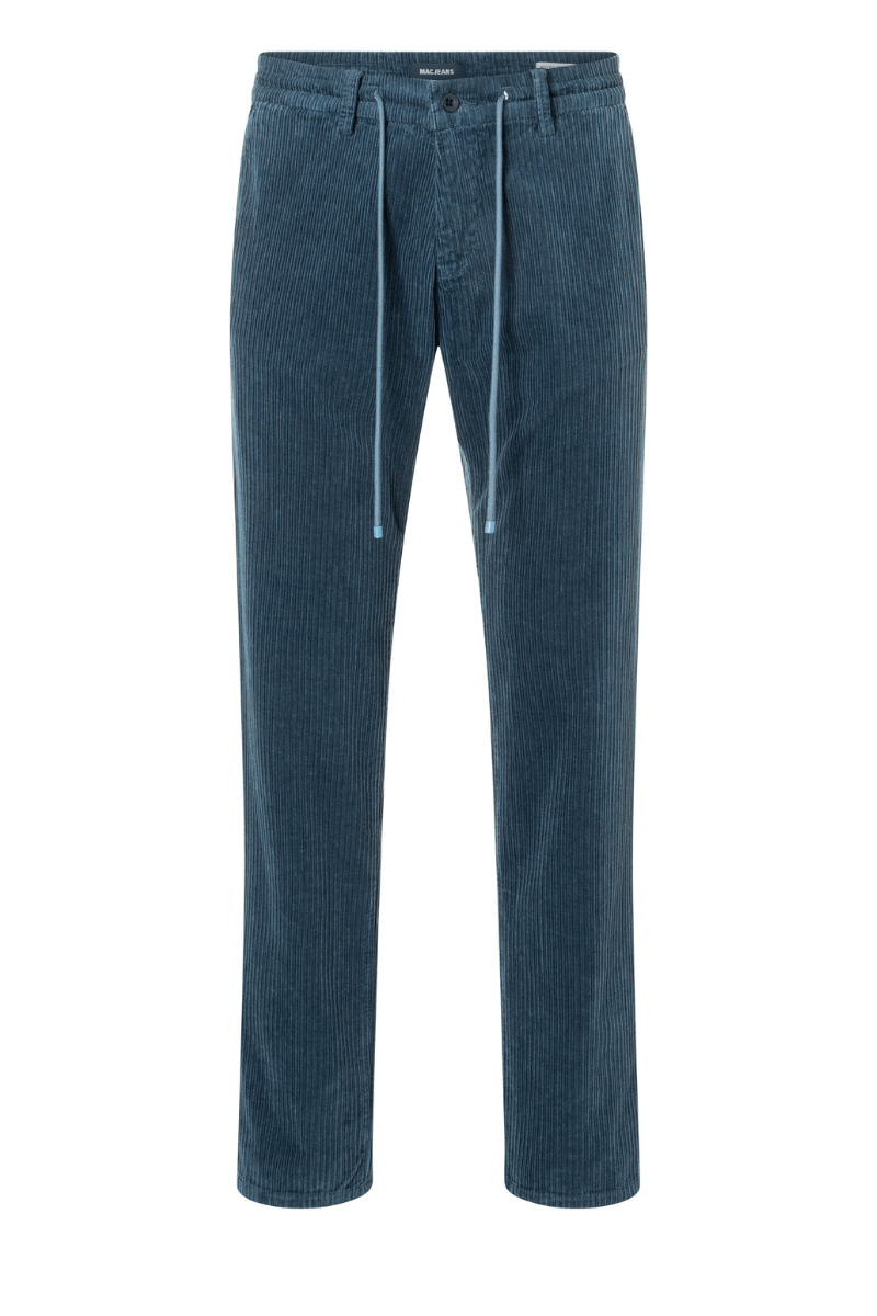 Pants - MAC Jeans - Pedro Fancy Cords - Archery Close