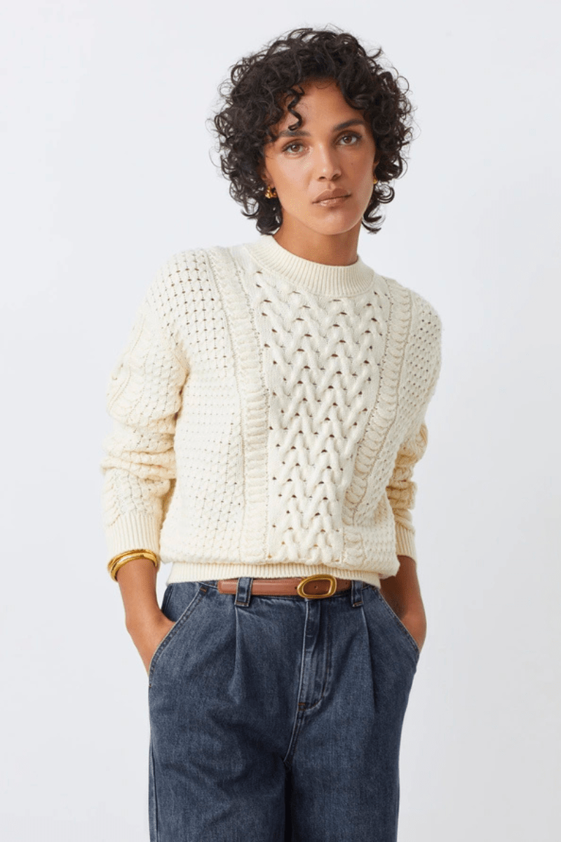 Sweater - Suncoo Paris - Percy Sweater - Archery Close