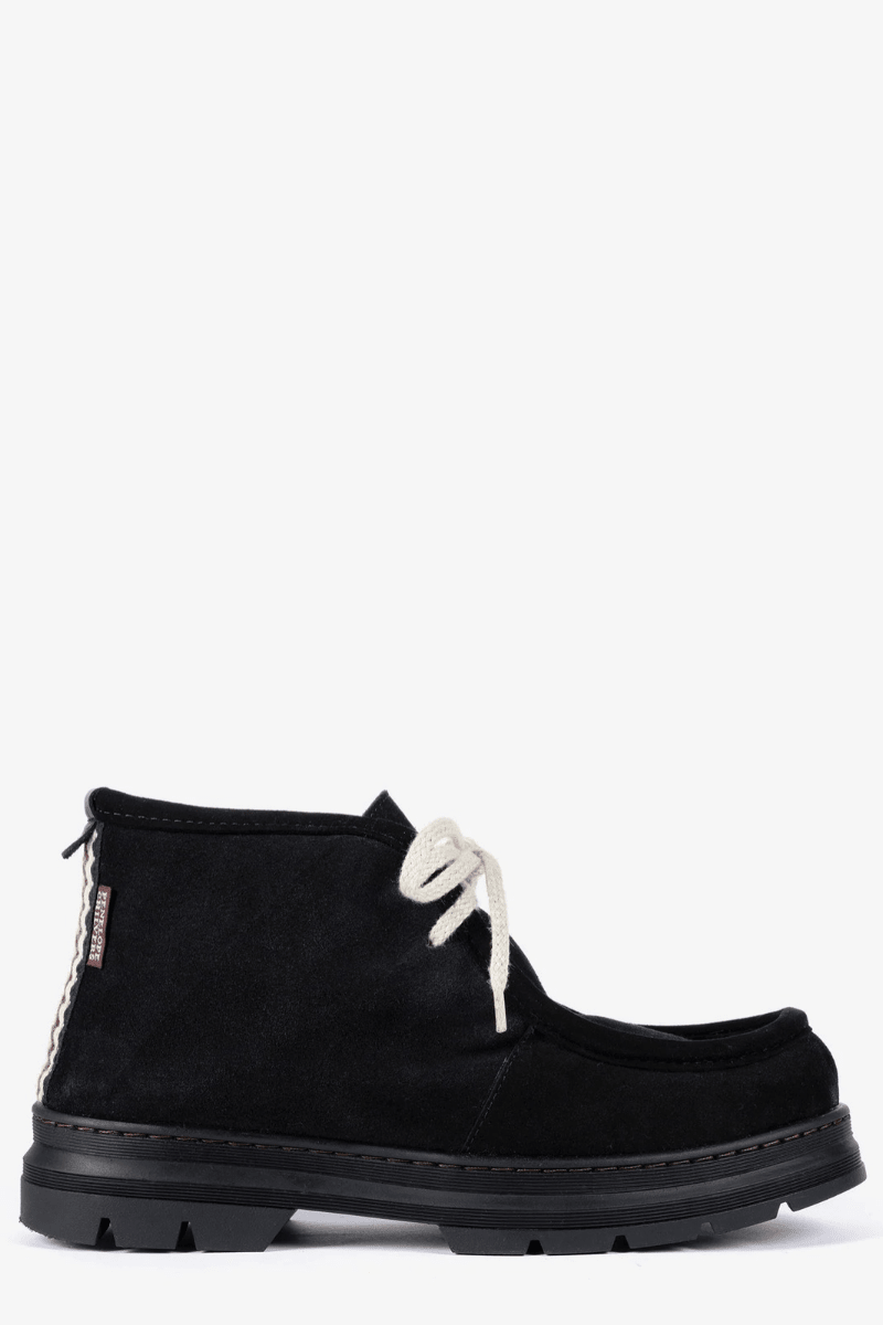 Shoes - Penelope Chilvers - Phenomenal Suede Shearling-lined Boot - Archery Close