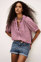 Shirts & Tops - ba&sh - Physalys Shirt in Rose - Archery Close