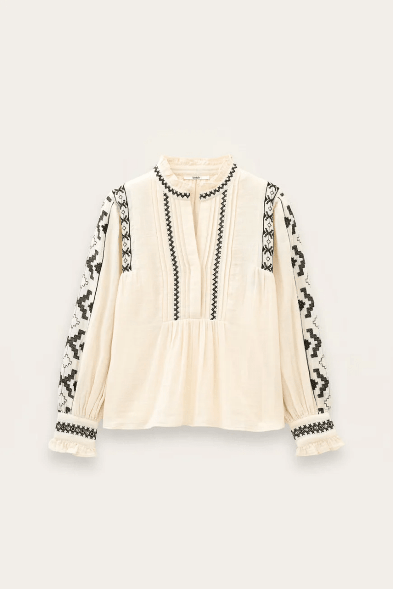 Shirts & Tops - ba&sh - Pidma Blouse - Archery Close