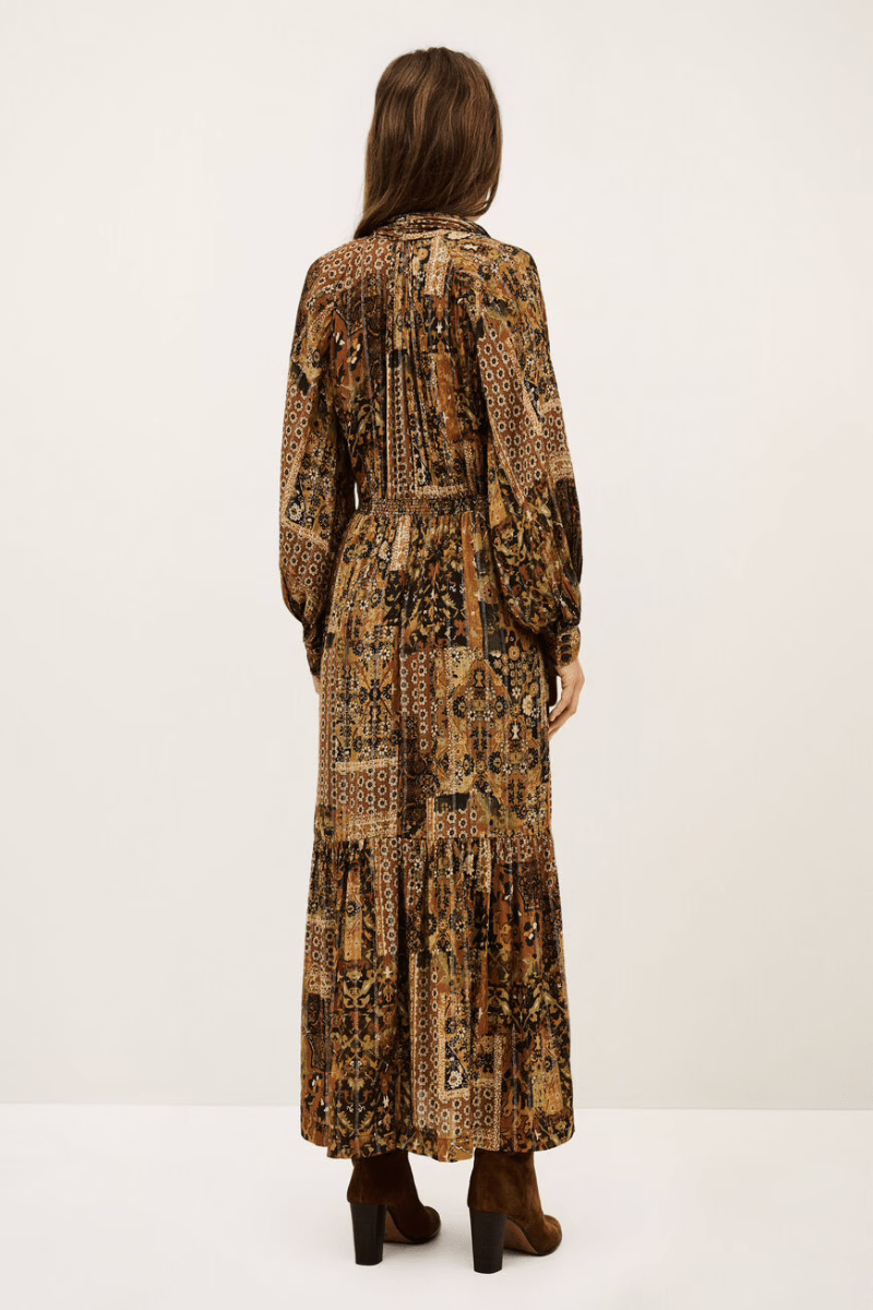 Dresses - ba&sh - Pierta Maxi Dress - Archery Close