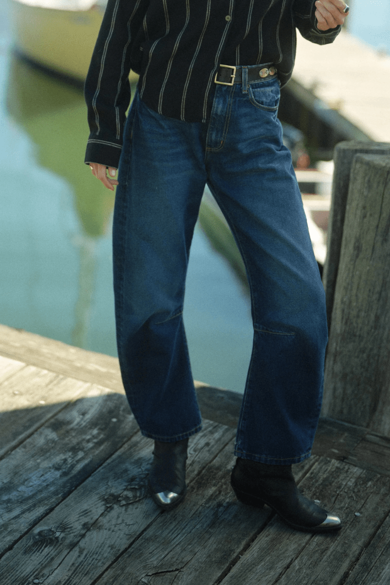 Jeans - Road to Nowhere Clothing - Pilon Jean in Morrison Vintage - Archery Close