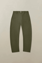 Pants - Road to Nowhere Clothing - Pilon Pant in Sage Stripe - Archery Close