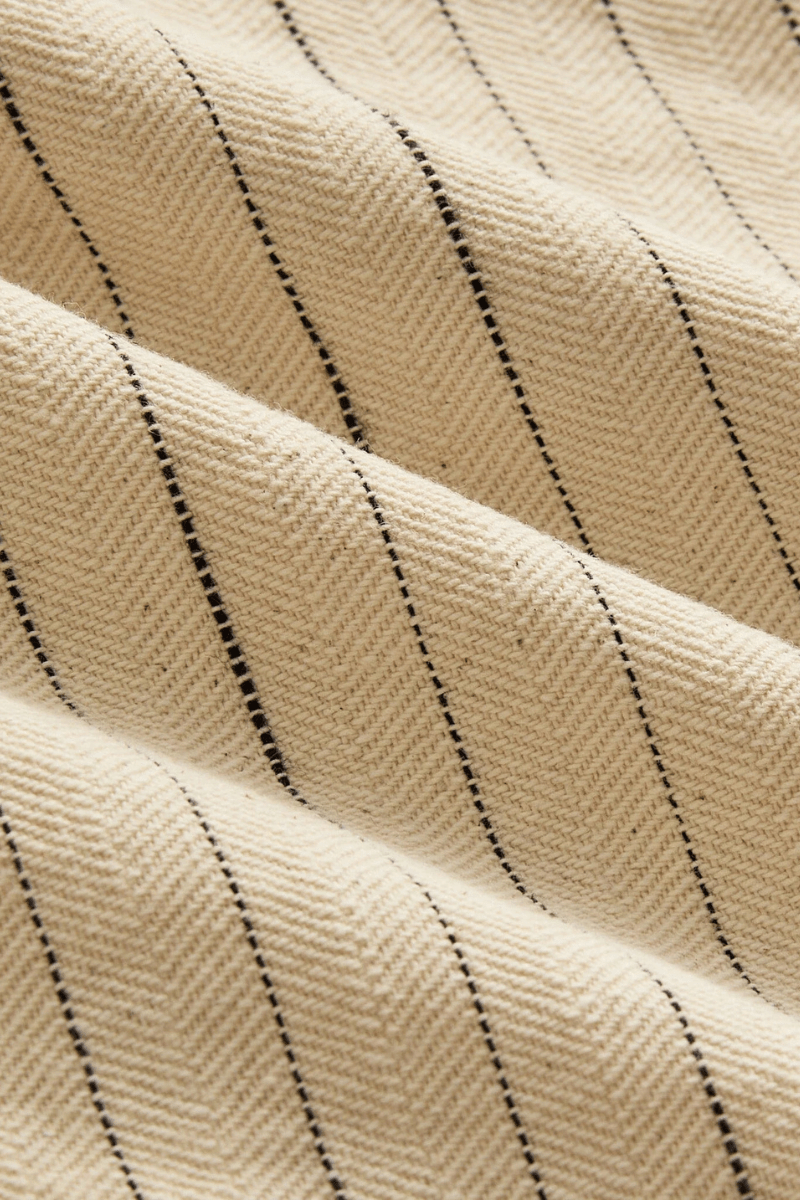 Pants - Road to Nowhere Clothing - Pilon Trouser in Cotton Stripe - Archery Close
