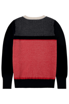 Sweater - Amundsen - Pinstripe Ski Crew Sweater - Archery Close