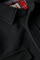 Shirts & Tops - Relwen - Pique Fleece Workshirt in Black - Archery Close