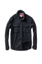 Shirts & Tops - Relwen - Pique Fleece Workshirt in Black - Archery Close