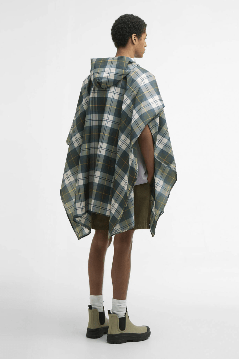 Outerwear - Barbour - Poncho in Ancient Tartan - Archery Close