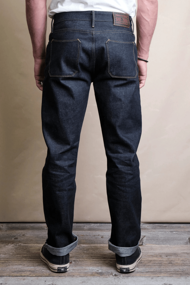 Jeans - Freenote Cloth - Portola Classic Taper 14.50 Ounce Kaihara Denim - Archery Close