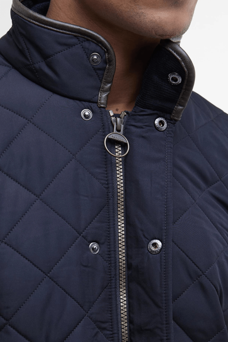 Outerwear - Barbour - Powell Quilted Jacket - Archery Close