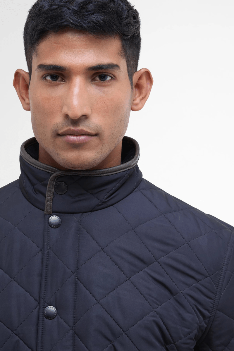 Outerwear - Barbour - Powell Quilted Jacket - Archery Close