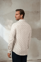 Shirts & Tops - Stone Rose - Printed Feather Paisley - Archery Close