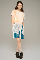 Dresses - Cotelac - Printed fitted mini dress - Archery Close