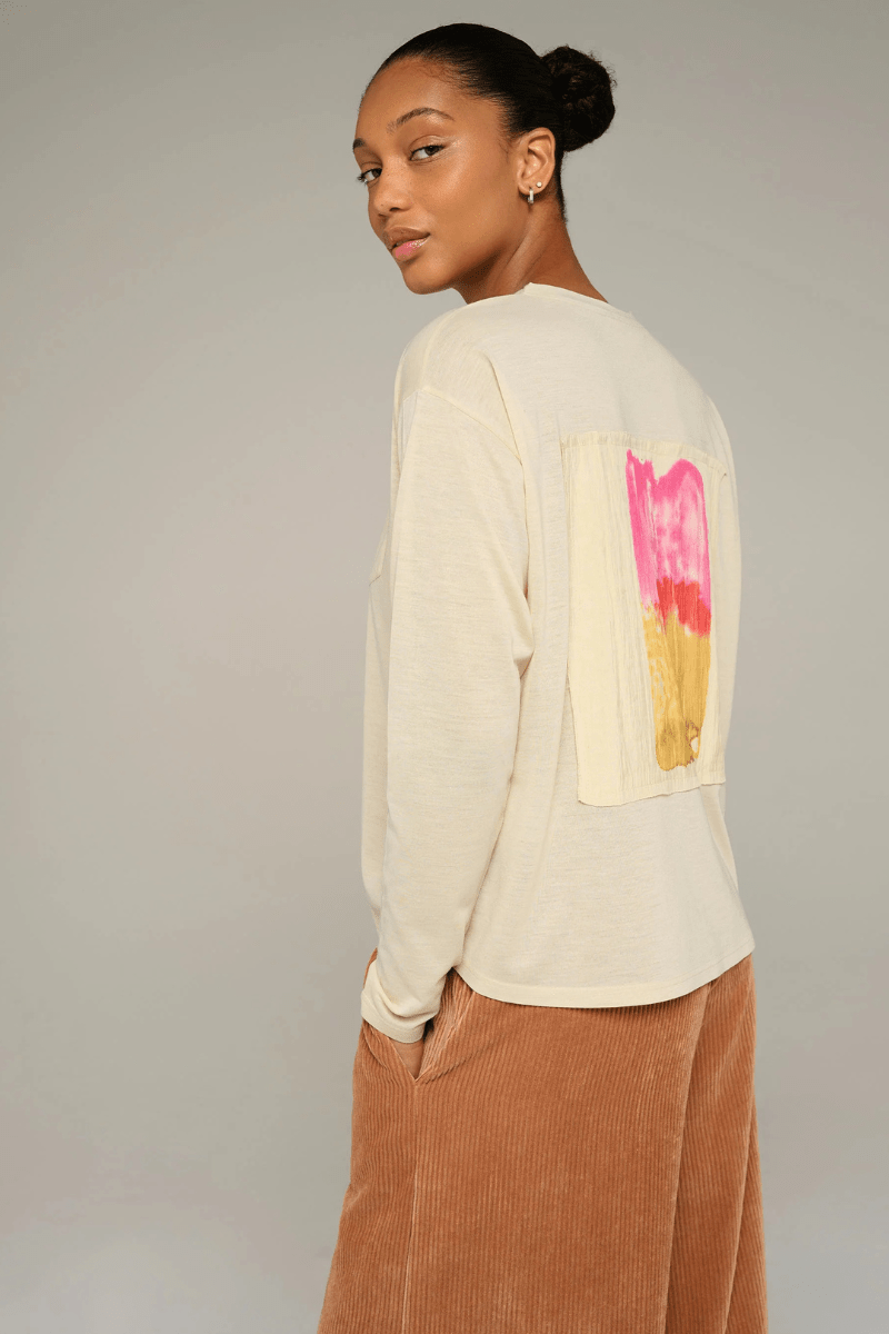 Shirts & Tops - Cotelac - Printed Long Sleeve Tee - Archery Close
