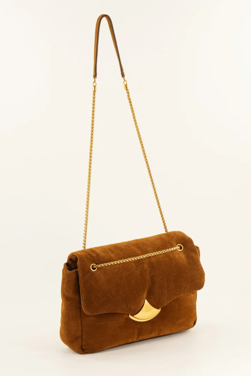 Handbags, Wallets & Cases - SESSUN - Puffy Grande Bag in Tobacco - Archery Close