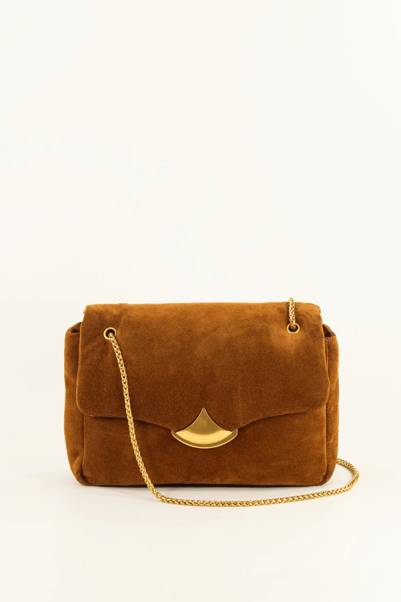 Handbags, Wallets & Cases - SESSUN - Puffy Grande Bag in Tobacco - Archery Close
