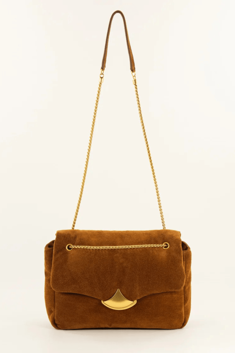 Handbags, Wallets & Cases - SESSUN - Puffy Grande Bag in Tobacco - Archery Close
