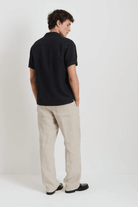 Pants - Alex Mill - Pull on Field Pant in Flax Linen - Archery Close