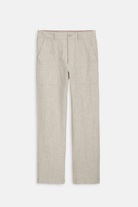 Pants - Alex Mill - Pull on Field Pant in Flax Linen - Archery Close