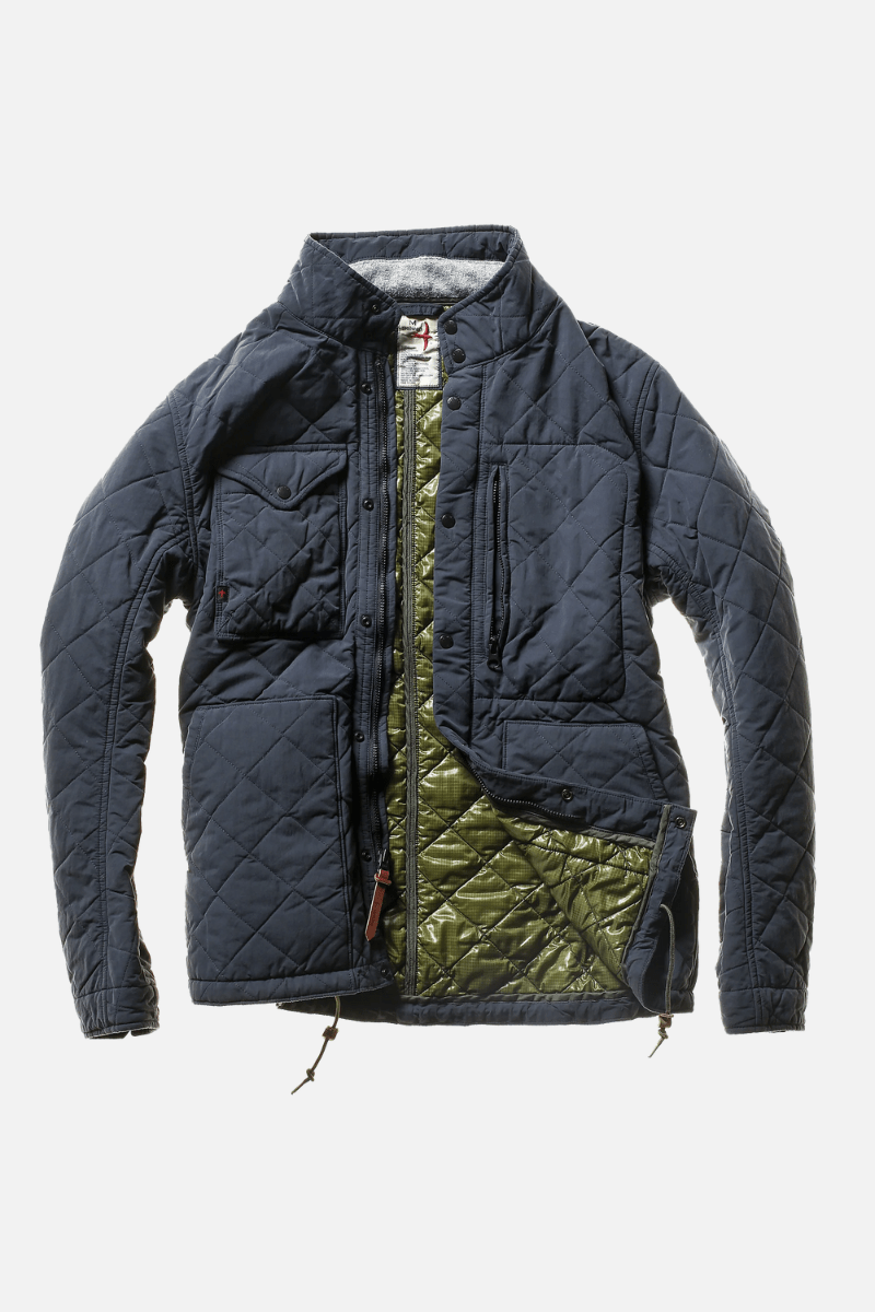 Outerwear - Relwen - Quilted Tanker - Archery Close