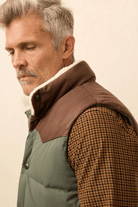 Vests - Faherty Brand - Range Down Vest in Pine Ridge - Archery Close