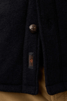 Shirts & Tops - Faherty Brand - Range Fleece Lined CPO in Navy Shadow Twill - Archery Close