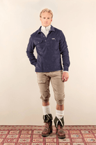 Shirts & Tops - Amundsen - Ranger Velvet Half - Zip Shirt - Archery Close