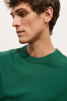Sweater - Alex Mill - Reverse Seam Crew In Wool Cotton - Archery Close