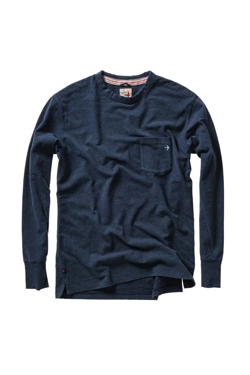 Relwen Ringspun L/S Pocket Tee